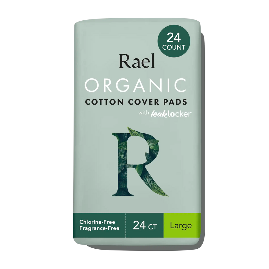 Large Organic Cotton Cover Pads With Wings olg